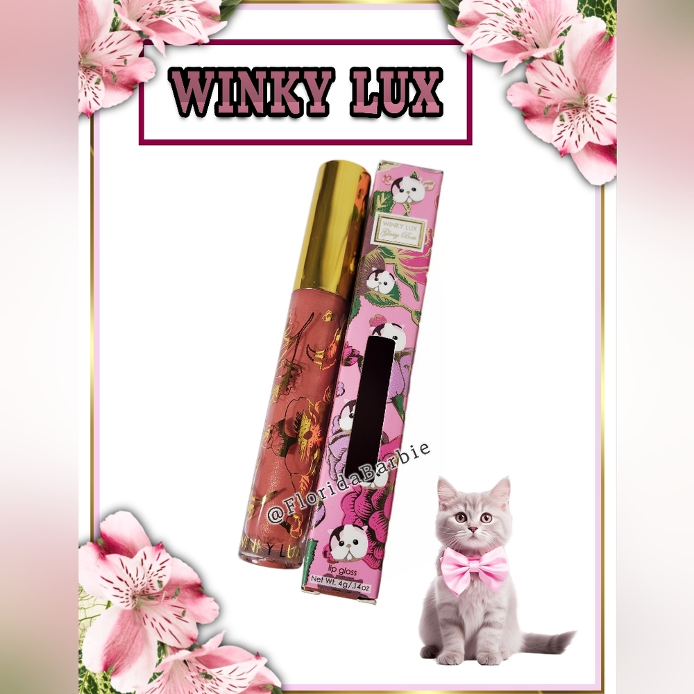 Winky Lux Makeup Pink Sparkle Lip Gloss